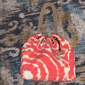 Michael Kors satchel. Tie dye. Great bag